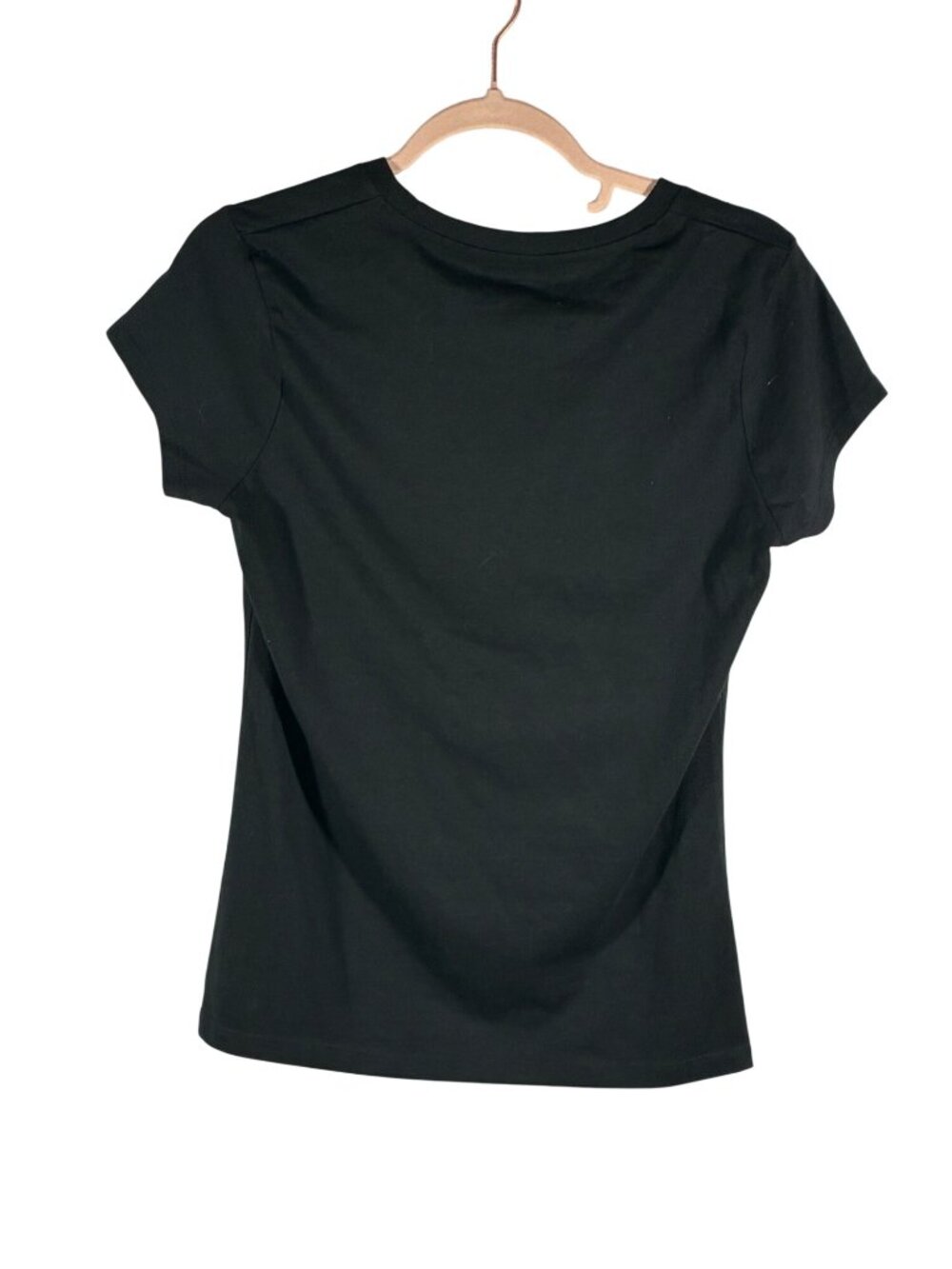 Prince Estate Official Womens fitted  Black T-Shirt Gold Symbol Logo Size M - Picture 2 of 5